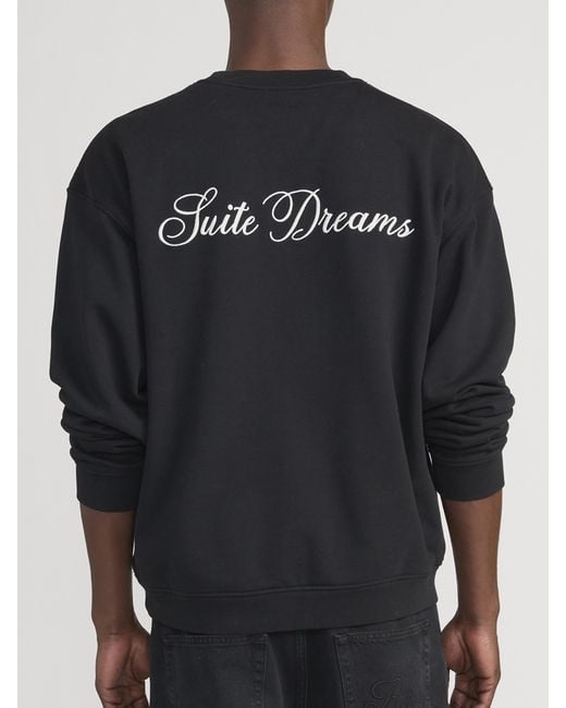 FRAME Black Ritz Sweatshirt