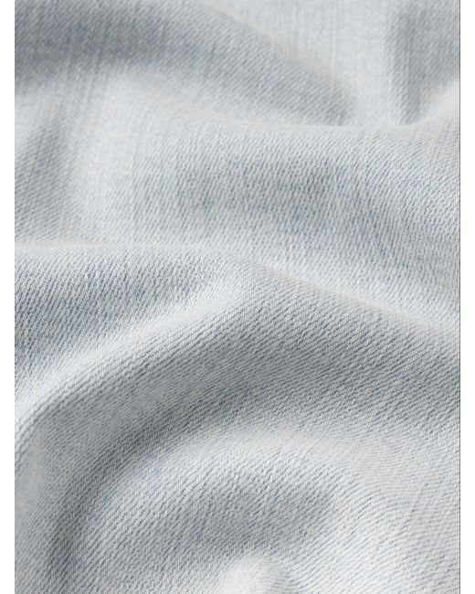 FRAME Blue Low Rise Le Slim Palazzo