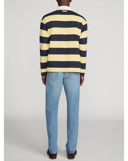 FRAME Blue Sotheby's Straight Jean for men