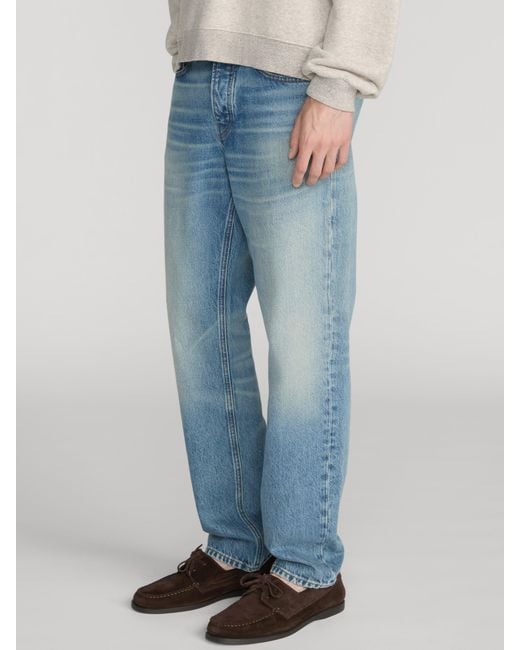 FRAME Blue The Straight Jean for men