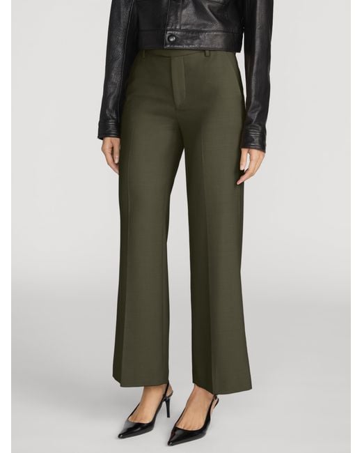 FRAME Green The Swing Trouser