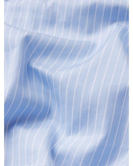 FRAME Blue The Striped Harbor Short