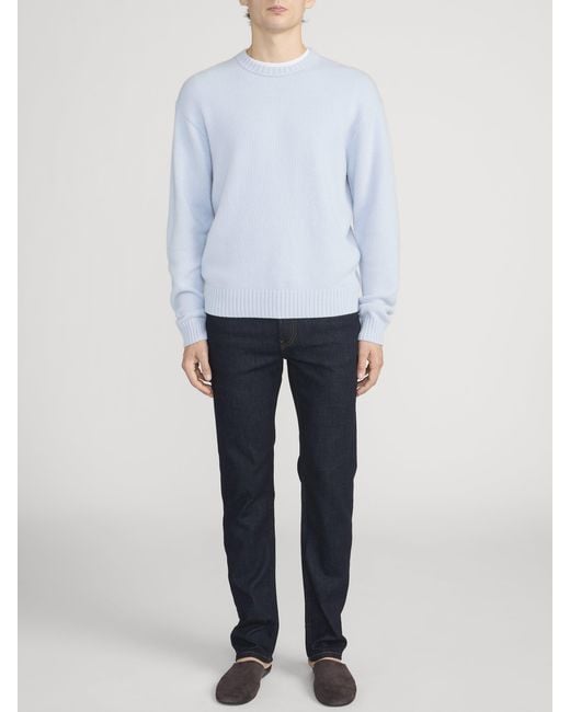 FRAME Blue Modern Straight