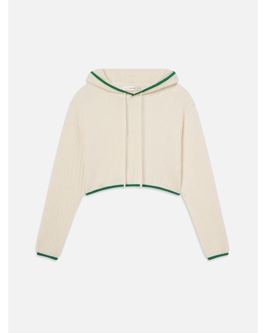 FRAME Natural The Cable Hoodie