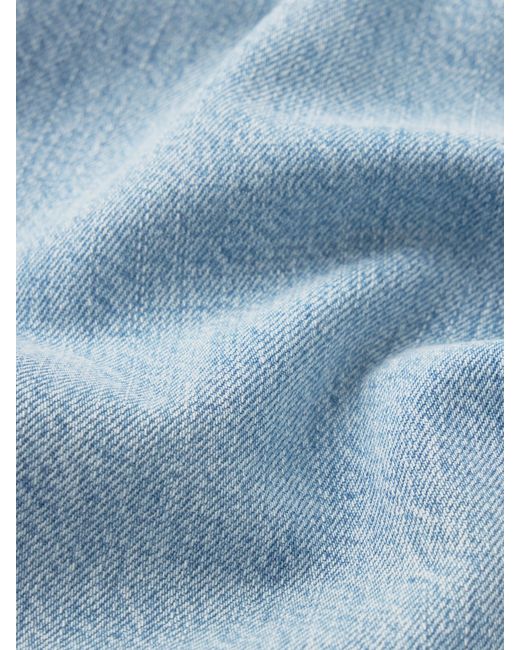 FRAME Blue The Off Duty Drawstring Bow