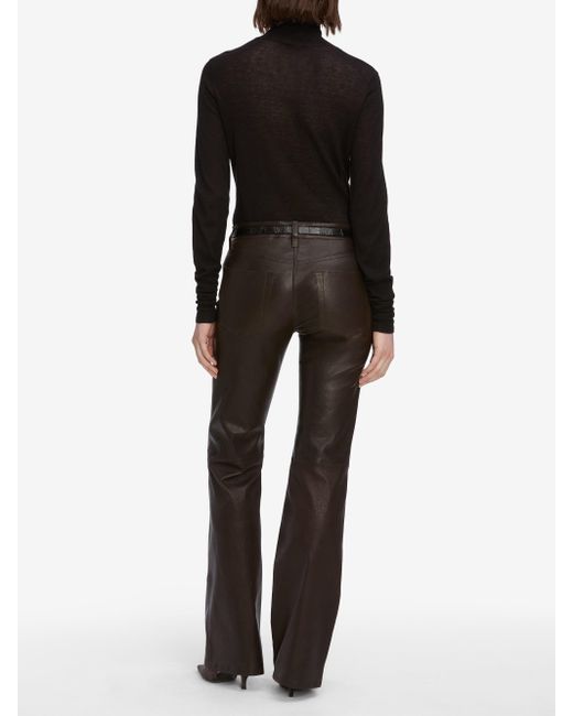 FRAME Black Slim Turtleneck