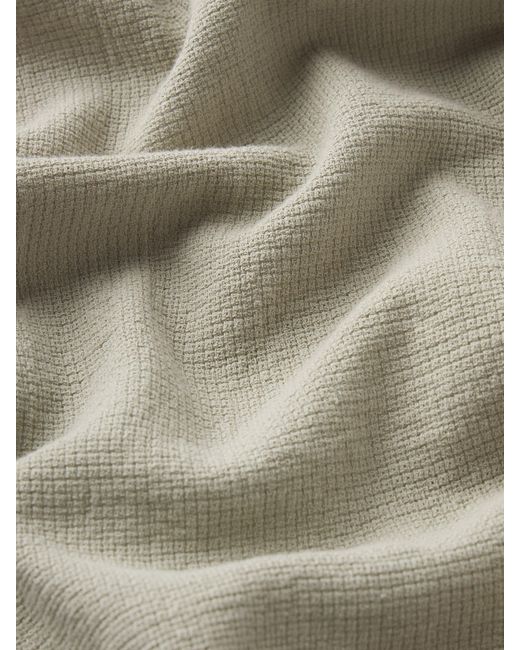 FRAME Green Textured S/s Shirt for men