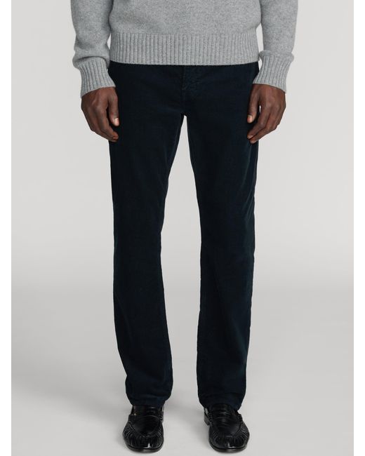FRAME Blue Modern Straight Corduroy for men