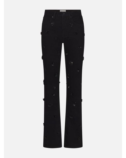 FRAME Black The Embellished Vertical