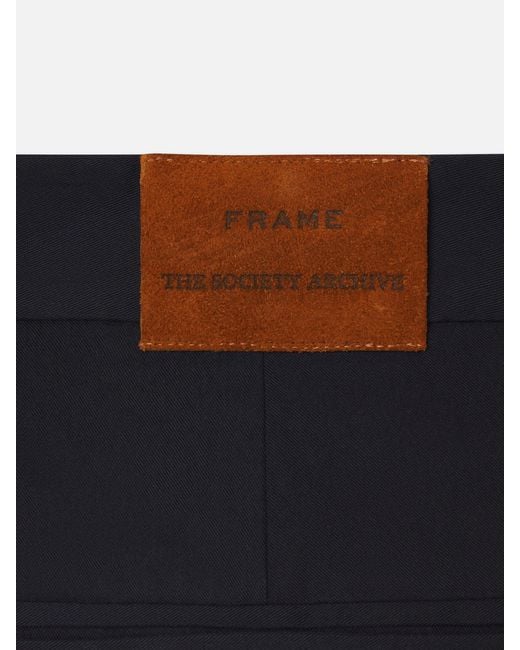 FRAME Blue The Society Archive Washed Chino Pants for men