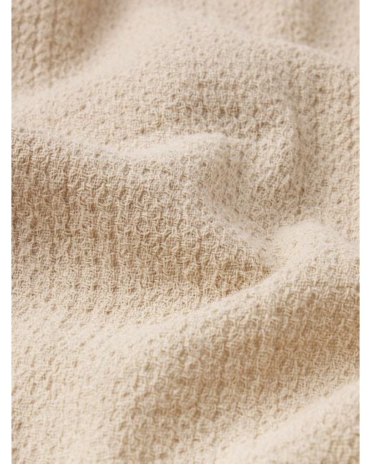 FRAME Natural Open Weave Shirt