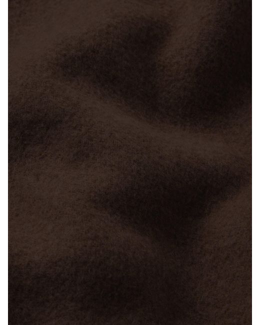 FRAME Brown The Wool Mini Swing Jacket