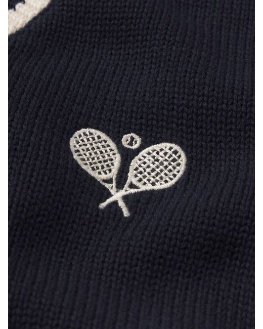 FRAME Blue The Tennis Vest
