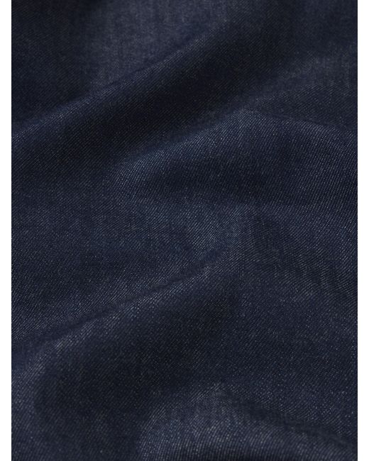 FRAME Blue The Poise Top