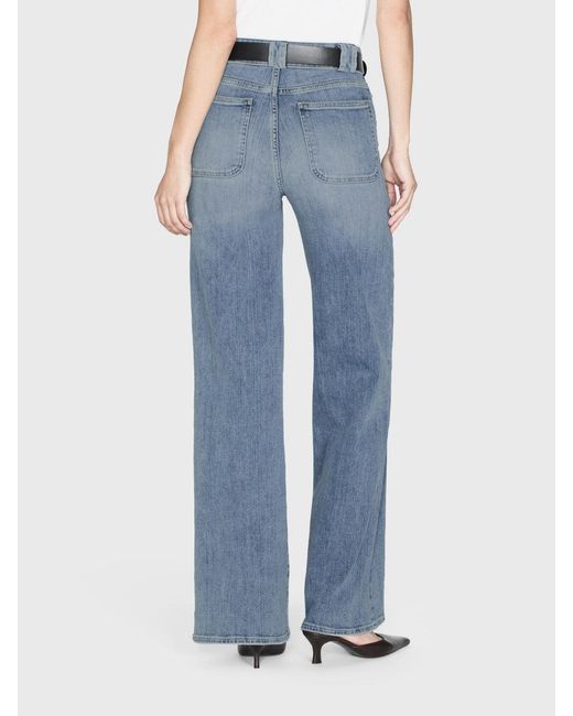 FRAME Blue Modern Pocket Jean