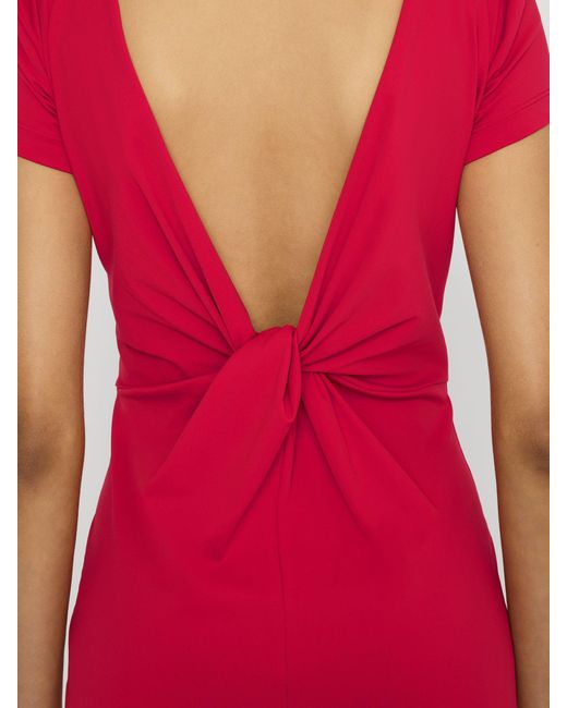 FRAME Pink The Monaco Mini Dress