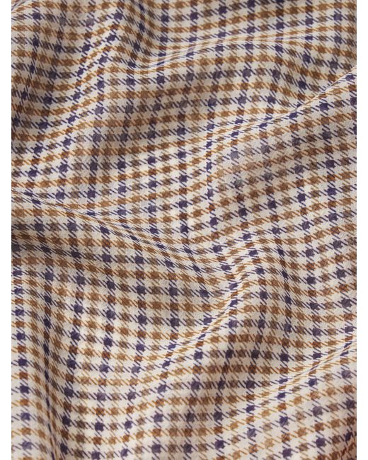 FRAME Natural The Silk Check Shirt