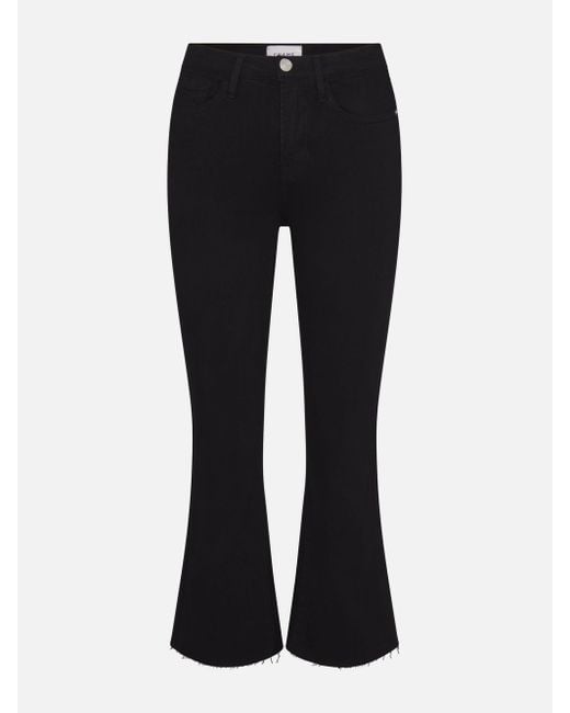 FRAME Black Le Crop Mini Boot