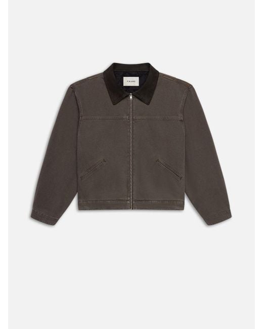 FRAME Multicolor Canvas Workwear Jacket for men