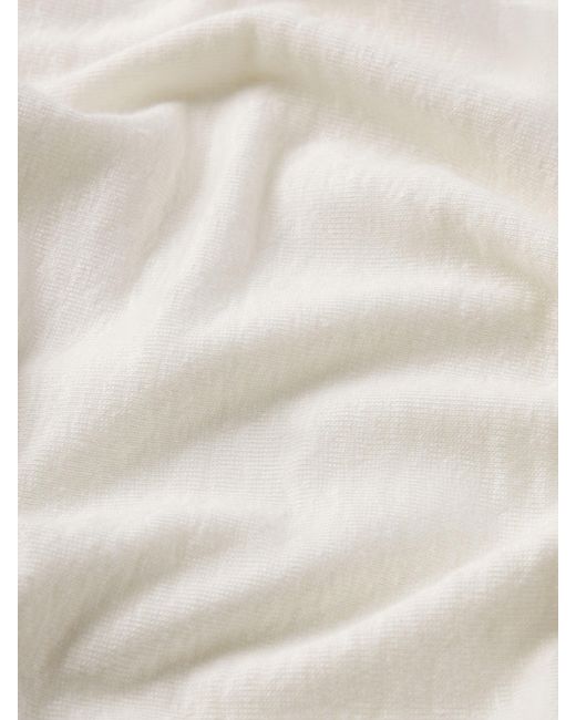 FRAME White The Slouch Top