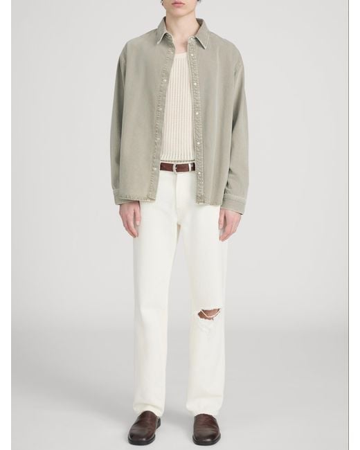 FRAME Multicolor Relaxed Denim Shirt for men