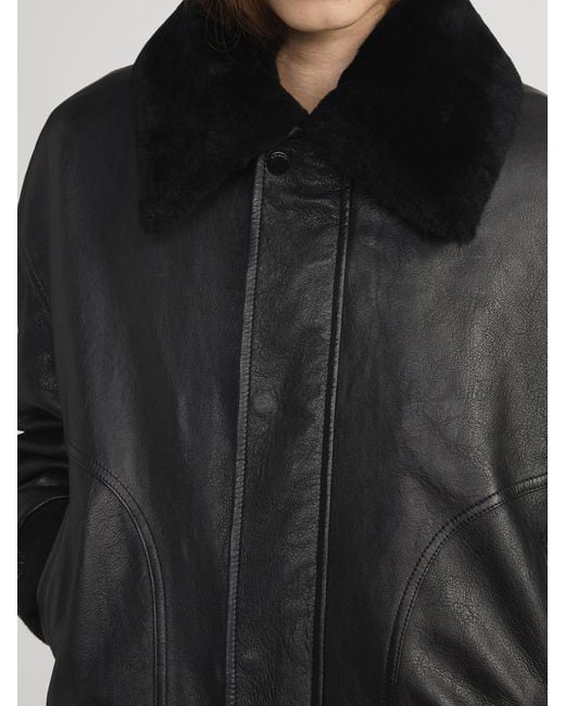 FRAME Black The Nightcap Bomber