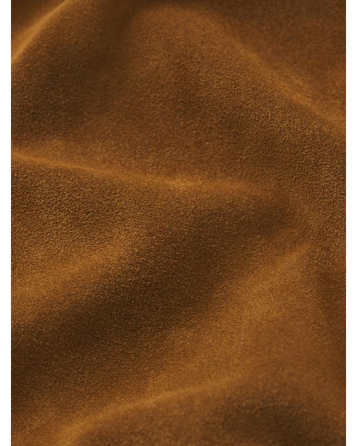 FRAME Brown The Suede Small Jacket