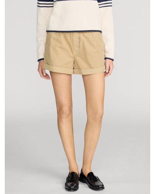 FRAME Natural Sotheby's Cuffed Short