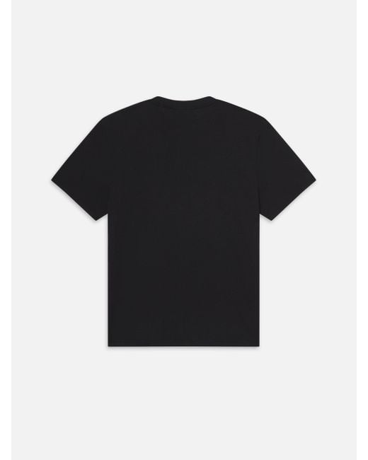 FRAME Black Light Cotton Tee for men