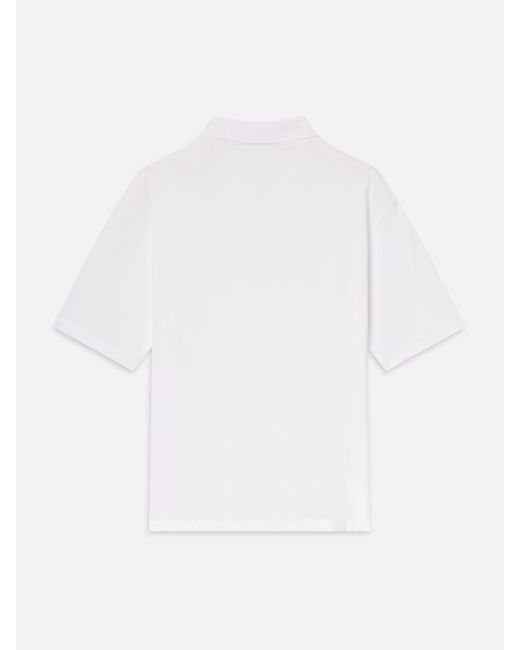 FRAME White Light Pique Polo for men