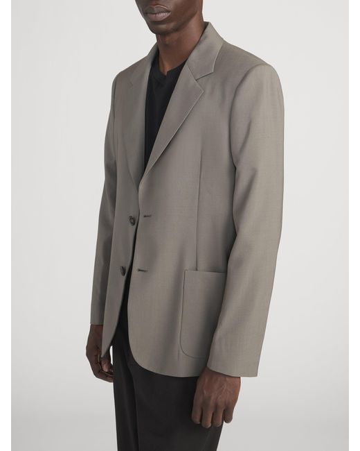 FRAME Gray Unlined Blazer for men