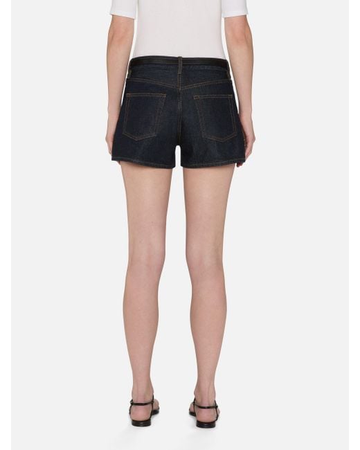 FRAME Black The Hang Short