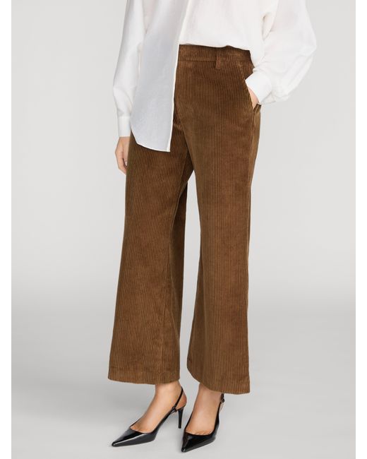 FRAME Brown The Corduroy Swing Trouser