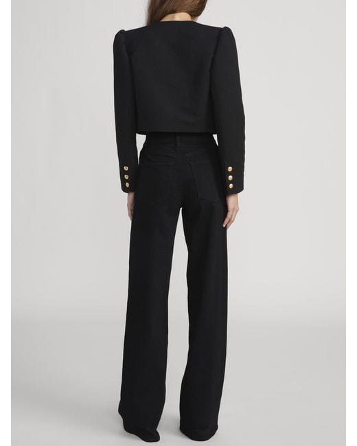FRAME Black The Ritz Nova Jacket