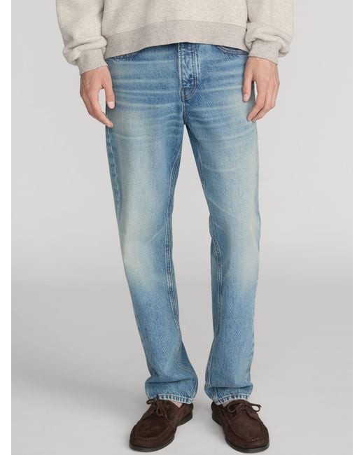 FRAME Blue The Straight Jean for men