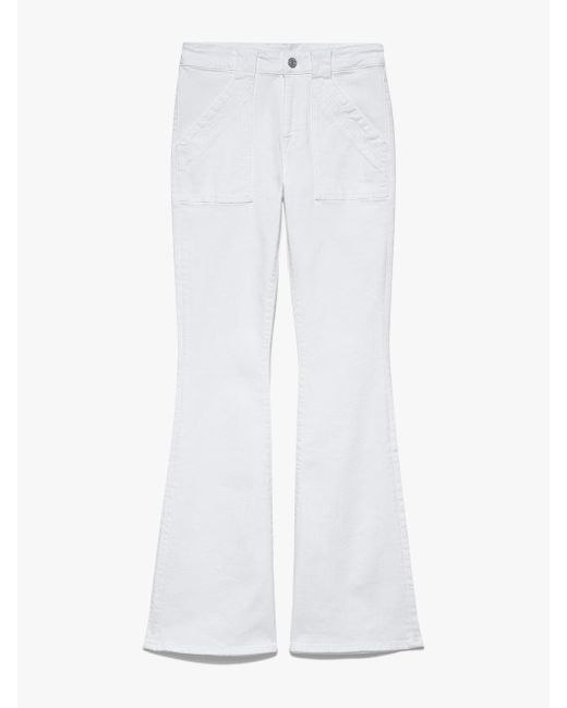 Frame white hot sale flare jeans