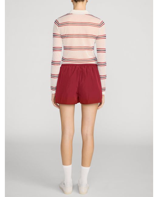 FRAME Red The Tennis Athletic Short