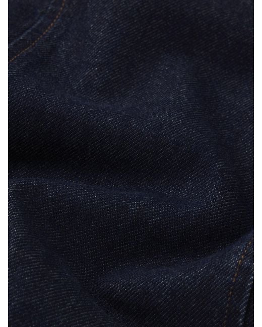 FRAME Blue The Patch Pocket Dress
