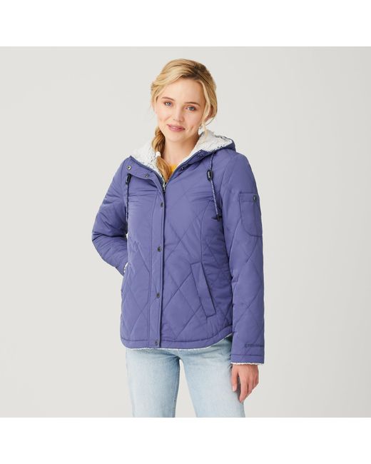 Free Country Stratus Lite Reversible Jacket in Blue | Lyst