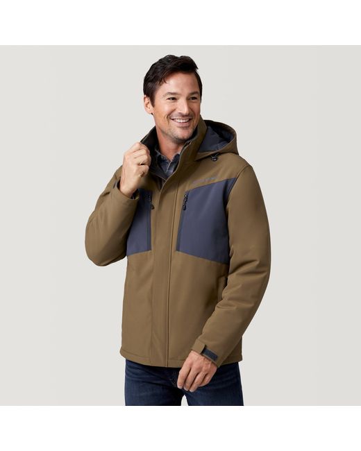 Free Country Thermo Softshell® Mid Weight Jacket in Brown for Men Lyst