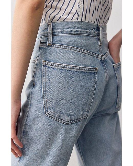 Agolde Blue 90S Pinch Waist Jeans