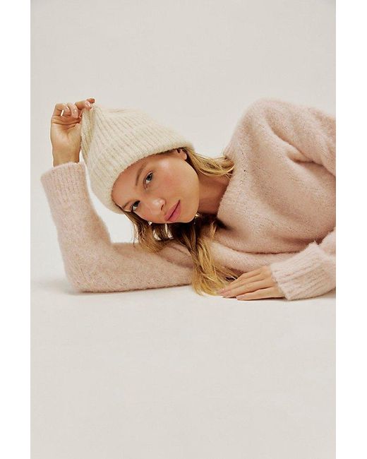 Free People Natural Carly Pullover