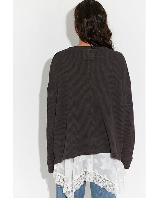 Free People Black We The Free Dawson Pocket Thermal