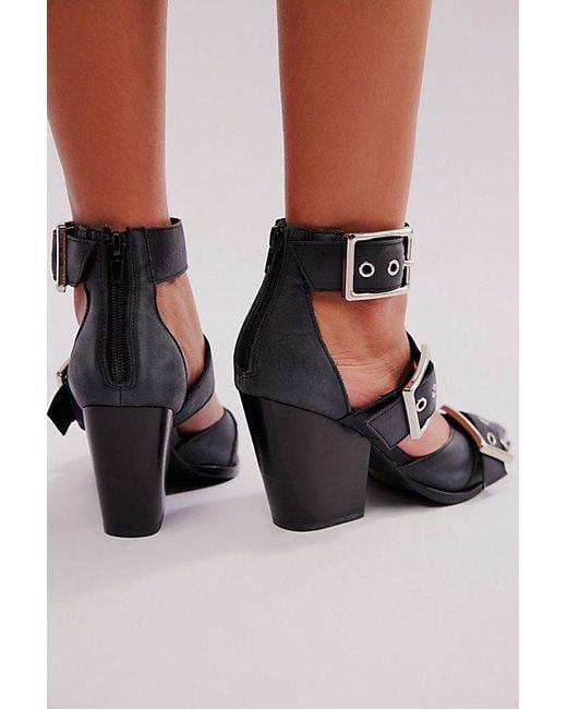 Jeffrey Campbell Blue Hendrix Heels
