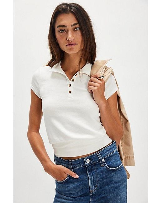 geel White Jasper Tee