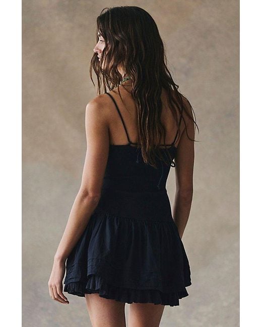 free-est Black Bliss Beauty Mini Dress By