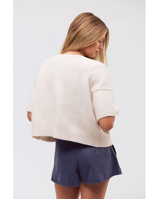 Free People Blue See Me Softspun Cardigan
