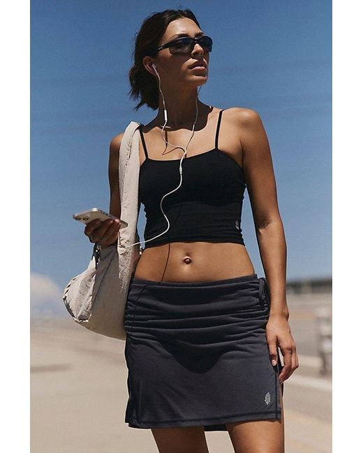 Fp Movement Blue Keep It Up Layer Skort