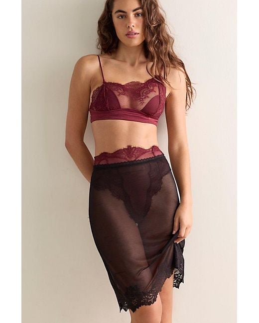 Intimately By Free People Brown Nolita Asymmetrical Bralette By