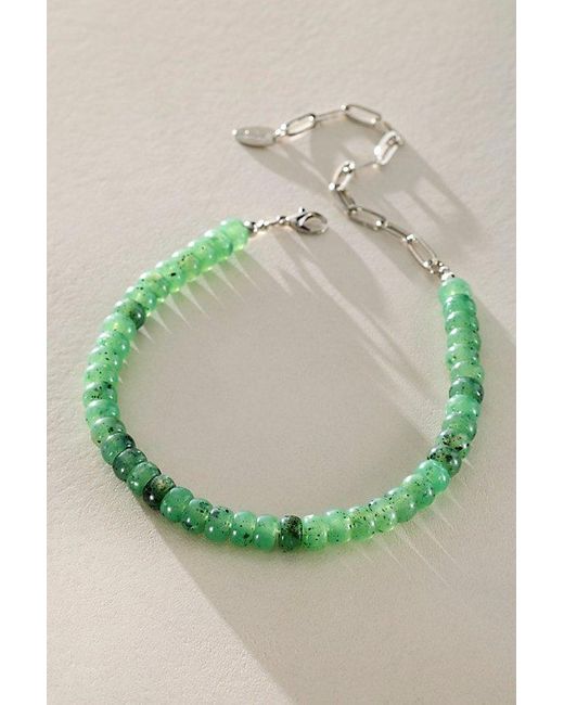 Free People Green Leaps And Bounds Anklet